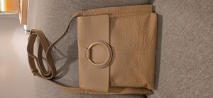 Vince Camuto Livee bubble leather Bag Sandstone NWOT